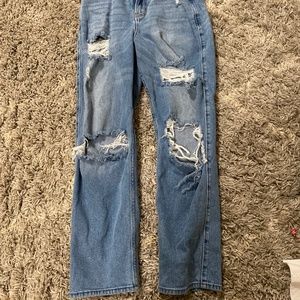 Ripped jeans holister